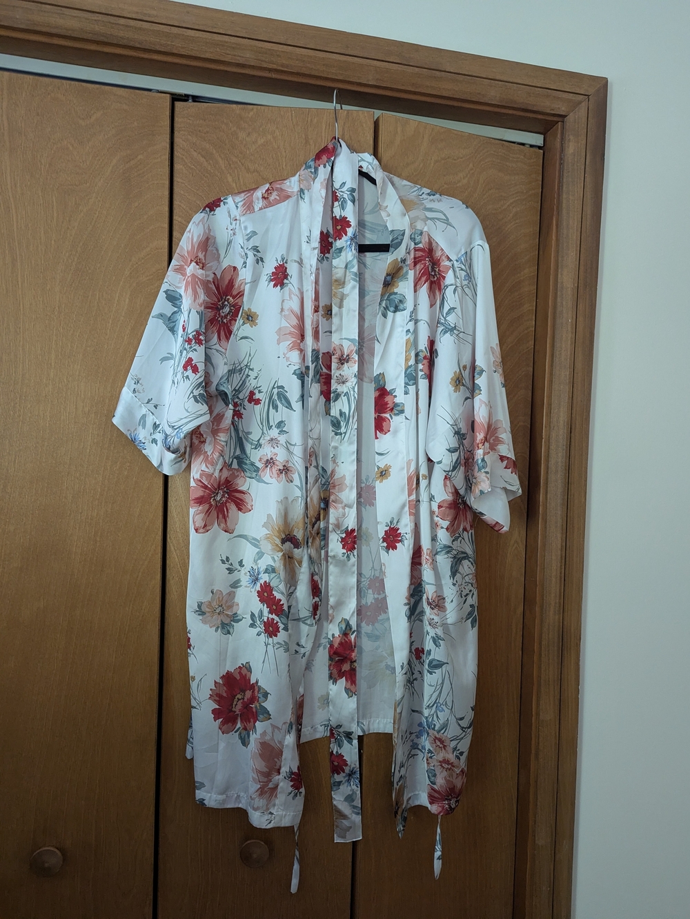 Floral Bridal Style Robe
